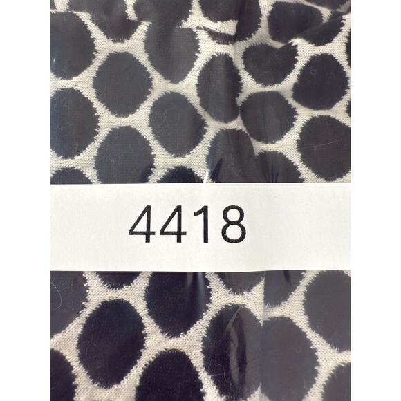 Boden Petite Size 2P Geometric Fit Flared Mini Dress Black White 3/4 Sleeve - Picture 13 of 13